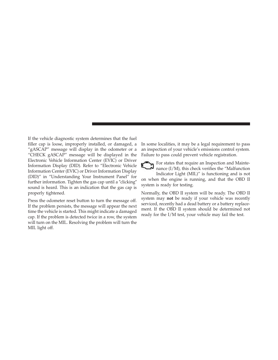 Loose fuel filler cap message, Emissions inspection and maintenance programs, Emissions inspection and | Maintenance programs | Jeep 2014 Cherokee - Owner Manual User Manual | Page 598 / 690