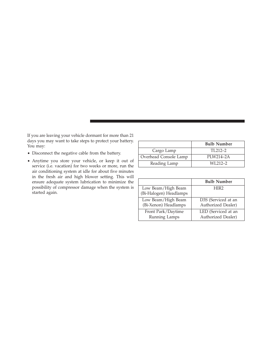 Vehicle storage, Replacement bulbs | Jeep 2014 Cherokee - Owner Manual User Manual | Page 644 / 690