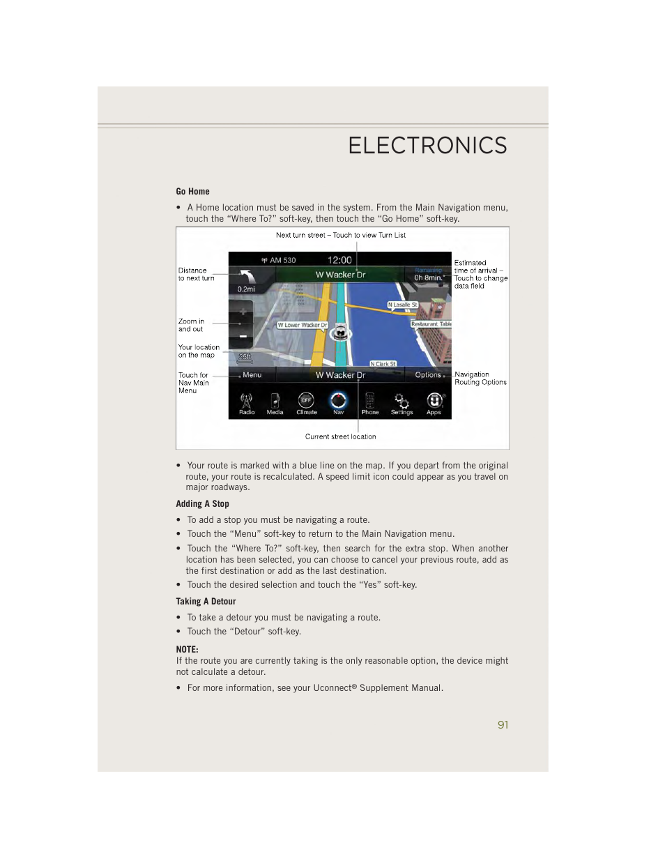 Electronics | Jeep 2014 Cherokee - User Guide User Manual | Page 93 / 204