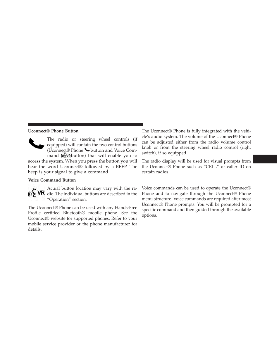 Operation | Jeep 2014 Compass - Owner Manual User Manual | Page 117 / 572