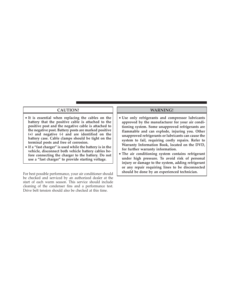 Air conditioner maintenance | Jeep 2014 Compass - Owner Manual User Manual | Page 492 / 572