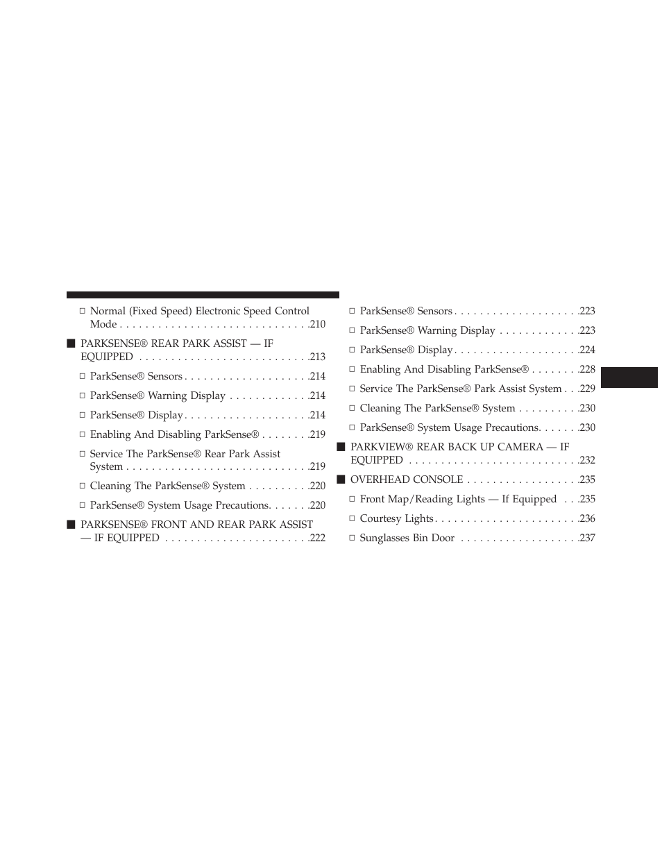 Jeep 2014 Grand Cherokee - Owner Manual User Manual | Page 119 / 674