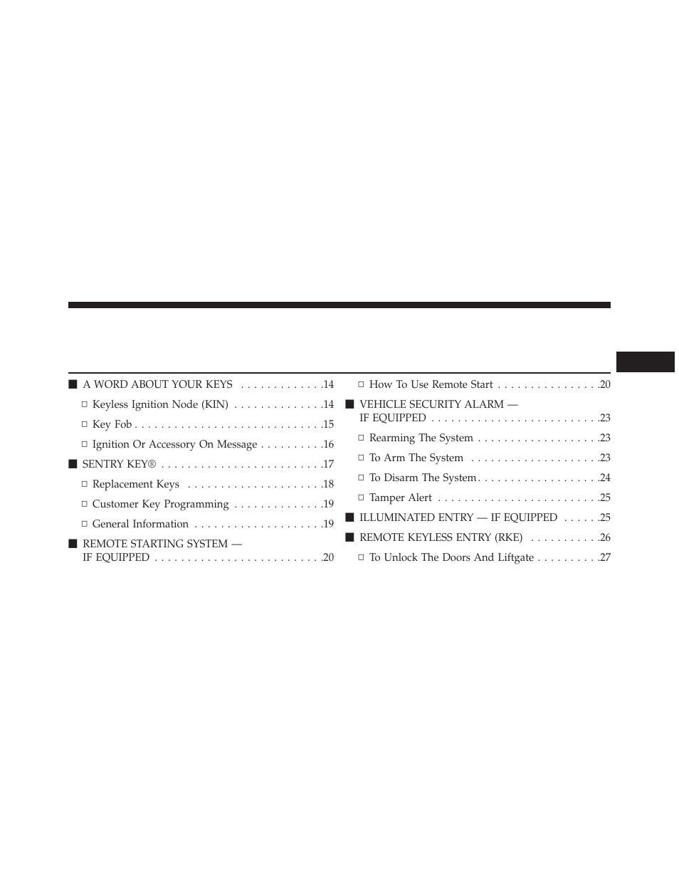 Jeep 2014 Grand Cherokee - Owner Manual User Manual | Page 13 / 674