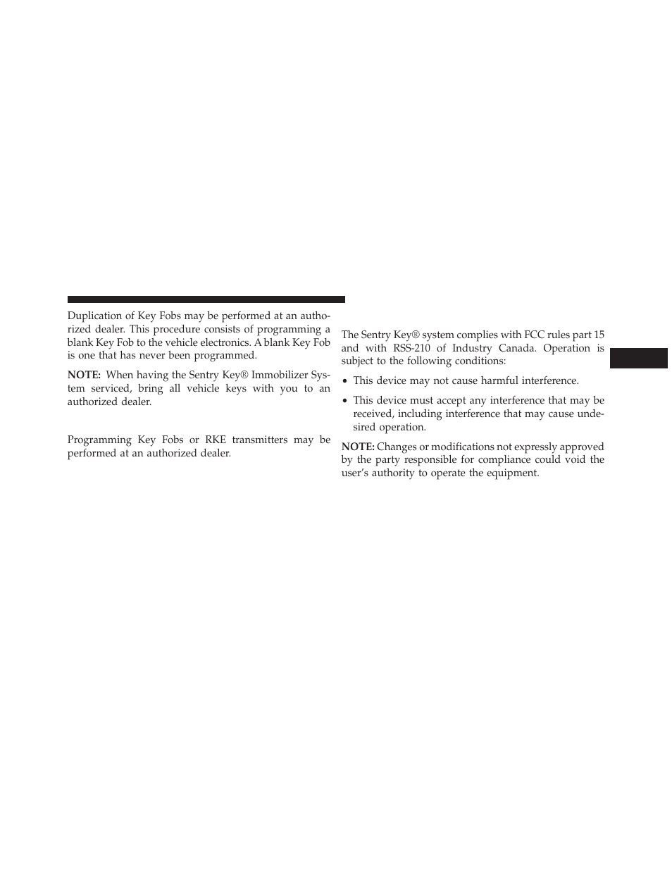 Customer key programming, General information | Jeep 2014 Grand Cherokee - Owner Manual User Manual | Page 21 / 674