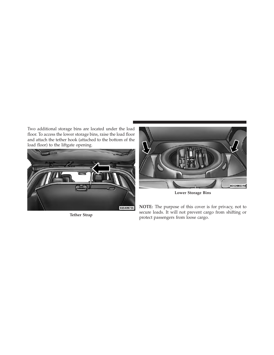 Retractable cargo area cover — if equipped, Retractable cargo area cover, If equipped | Jeep 2014 Grand Cherokee - Owner Manual User Manual | Page 270 / 674