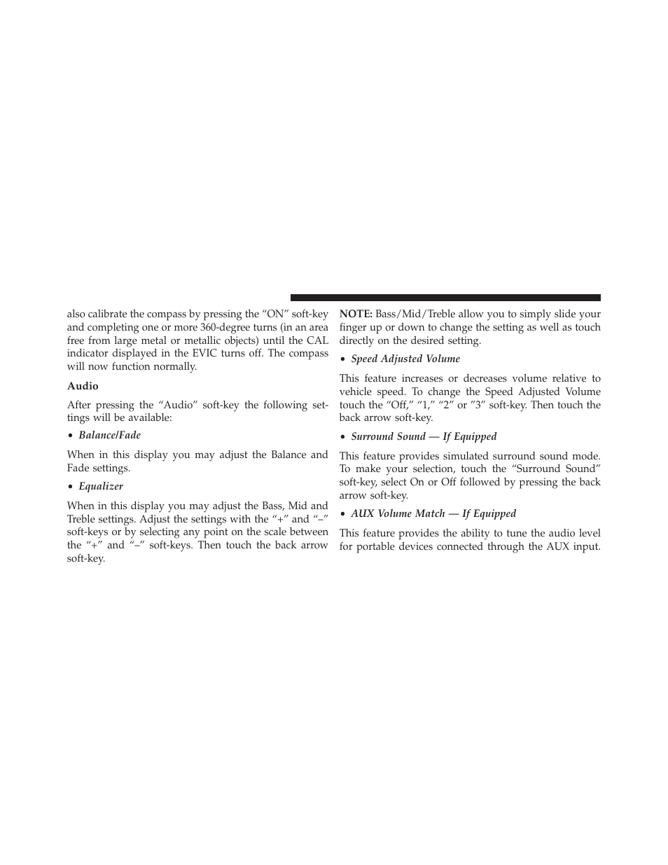 Audio | Jeep 2014 Grand Cherokee - Owner Manual User Manual | Page 350 / 674