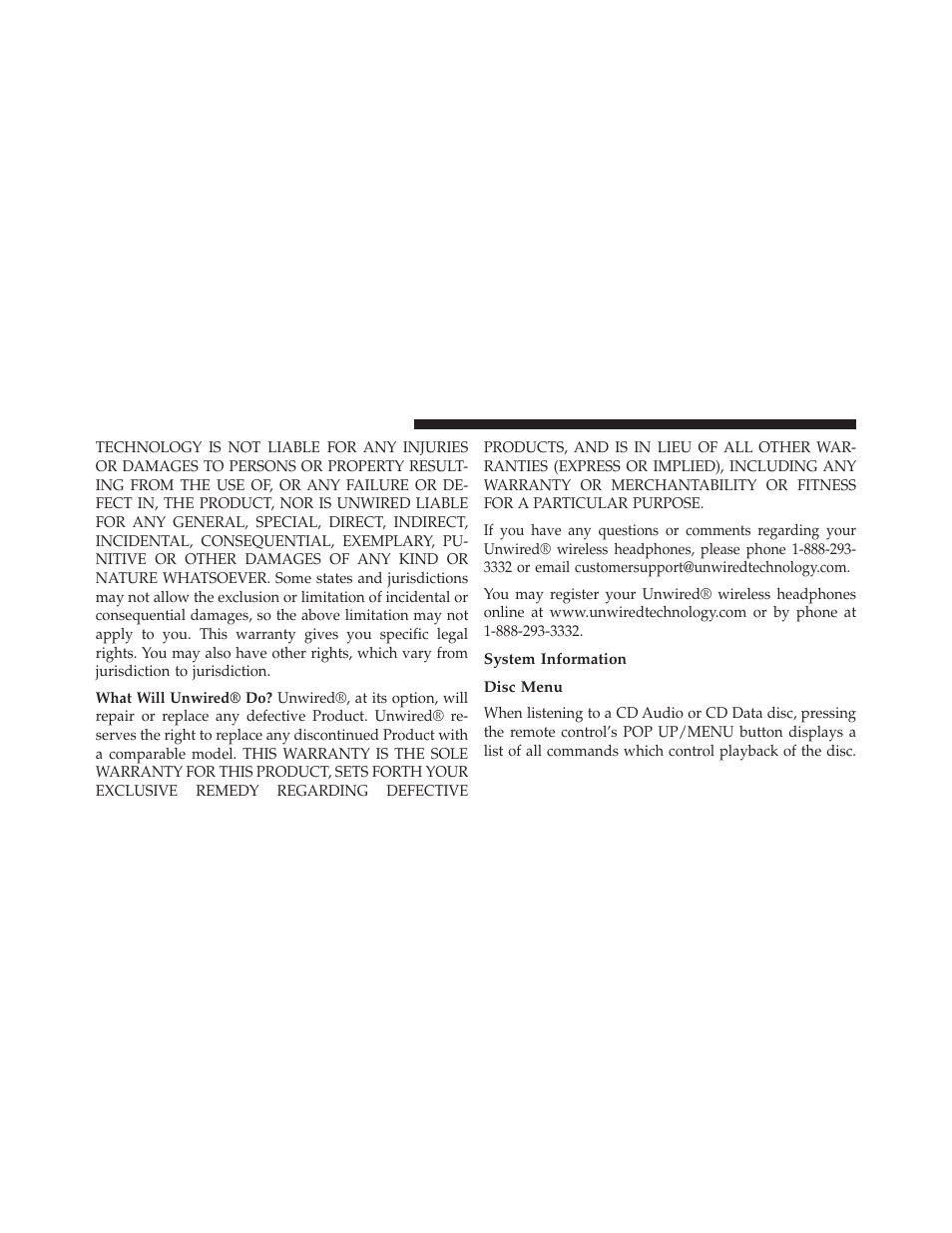 System information, Disc menu | Jeep 2014 Grand Cherokee - Owner Manual User Manual | Page 368 / 674
