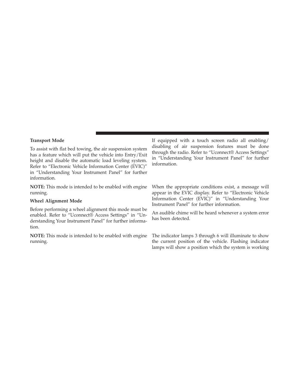 Operation, Electronic vehicle information center (evic), Display messages | Jeep 2014 Grand Cherokee - Owner Manual User Manual | Page 430 / 674