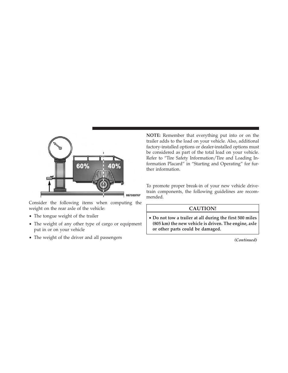 Towing requirements | Jeep 2014 Grand Cherokee - Owner Manual User Manual | Page 522 / 674