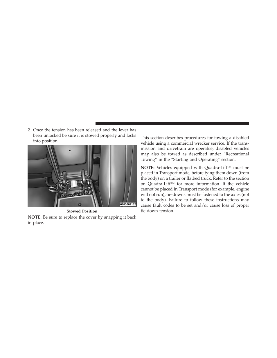 Towing a disabled vehicle | Jeep 2014 Grand Cherokee - Owner Manual User Manual | Page 564 / 674