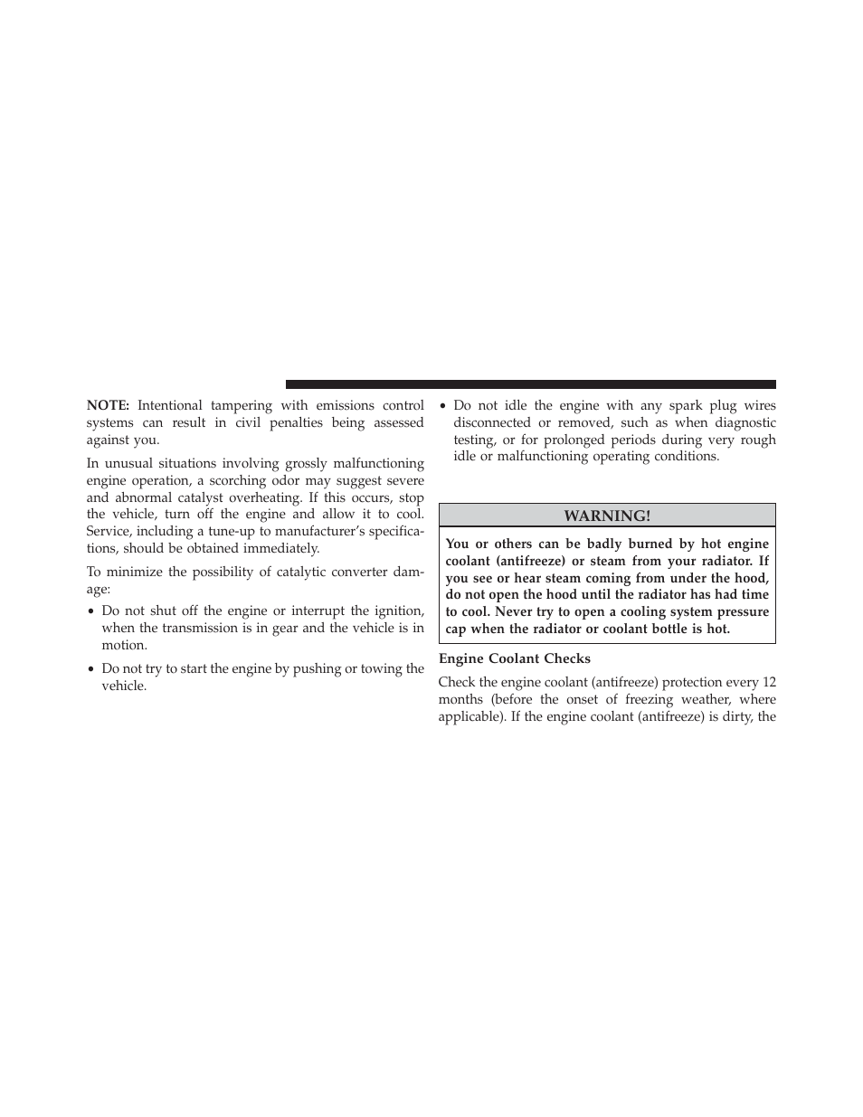 Cooling system, Engine coolant checks | Jeep 2014 Grand Cherokee - Owner Manual User Manual | Page 592 / 674
