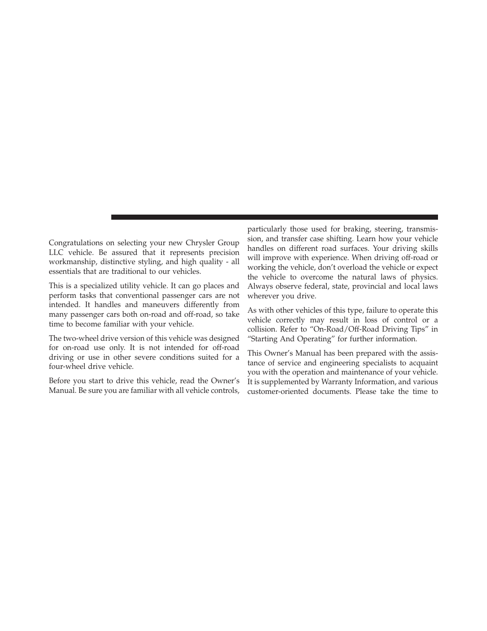 Introduction | Jeep 2014 Grand Cherokee - Owner Manual User Manual | Page 6 / 674