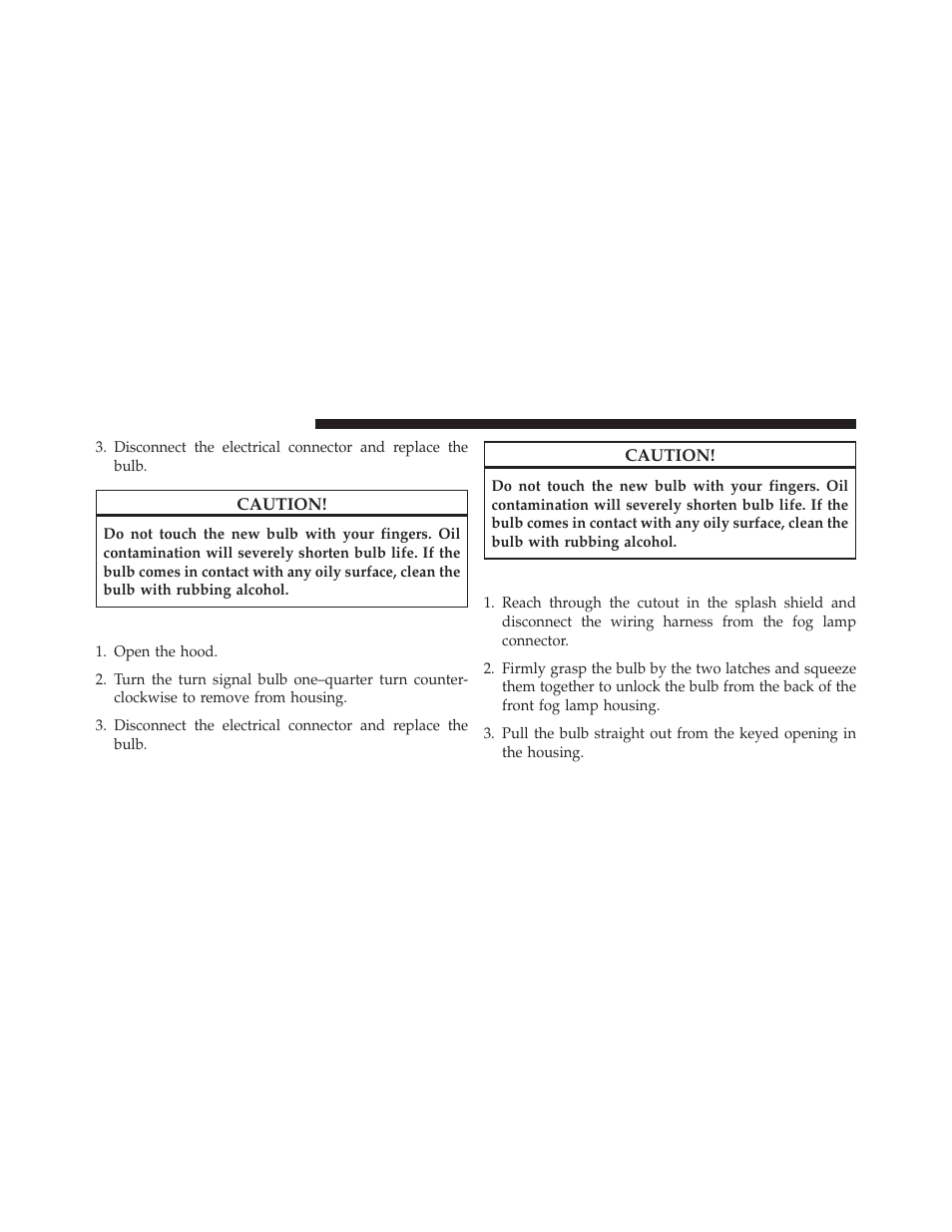 Front turn signal, Front fog lamps | Jeep 2014 Grand Cherokee - Owner Manual User Manual | Page 622 / 674