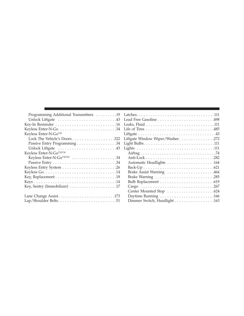 Jeep 2014 Grand Cherokee - Owner Manual User Manual | Page 662 / 674