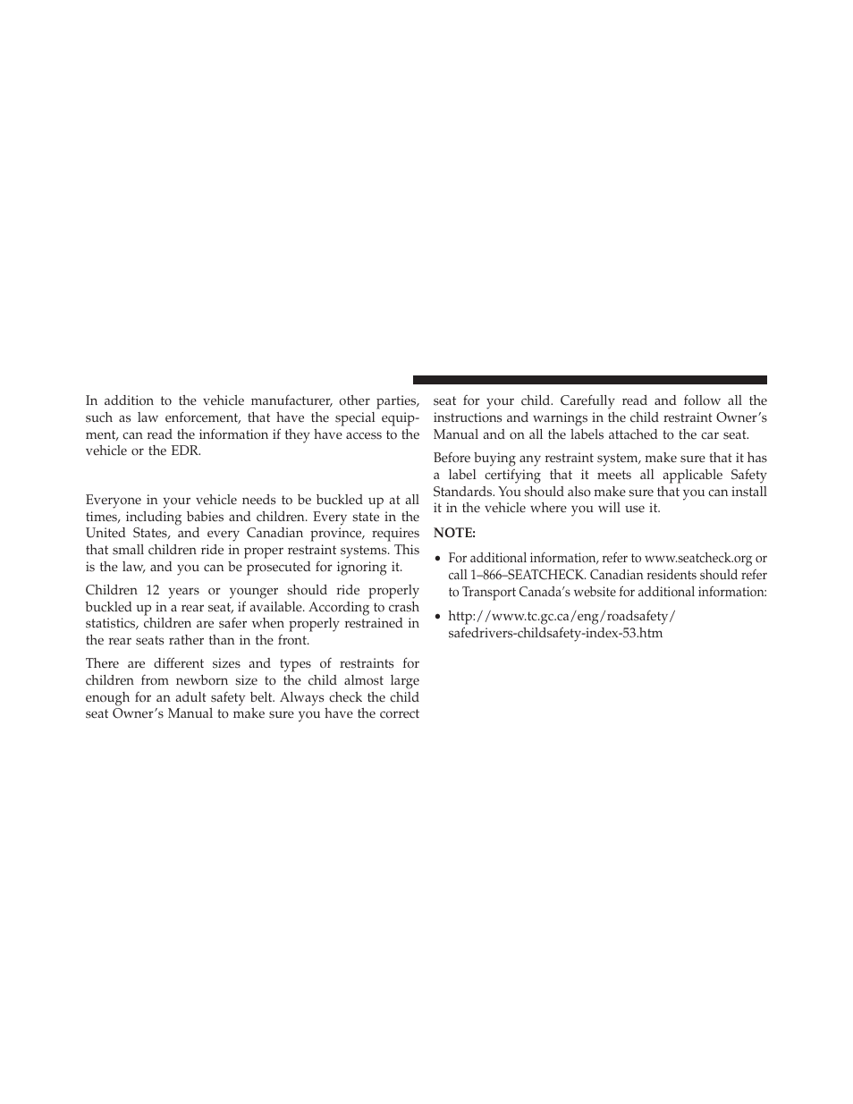 Child restraints | Jeep 2014 Grand Cherokee - Owner Manual User Manual | Page 84 / 674