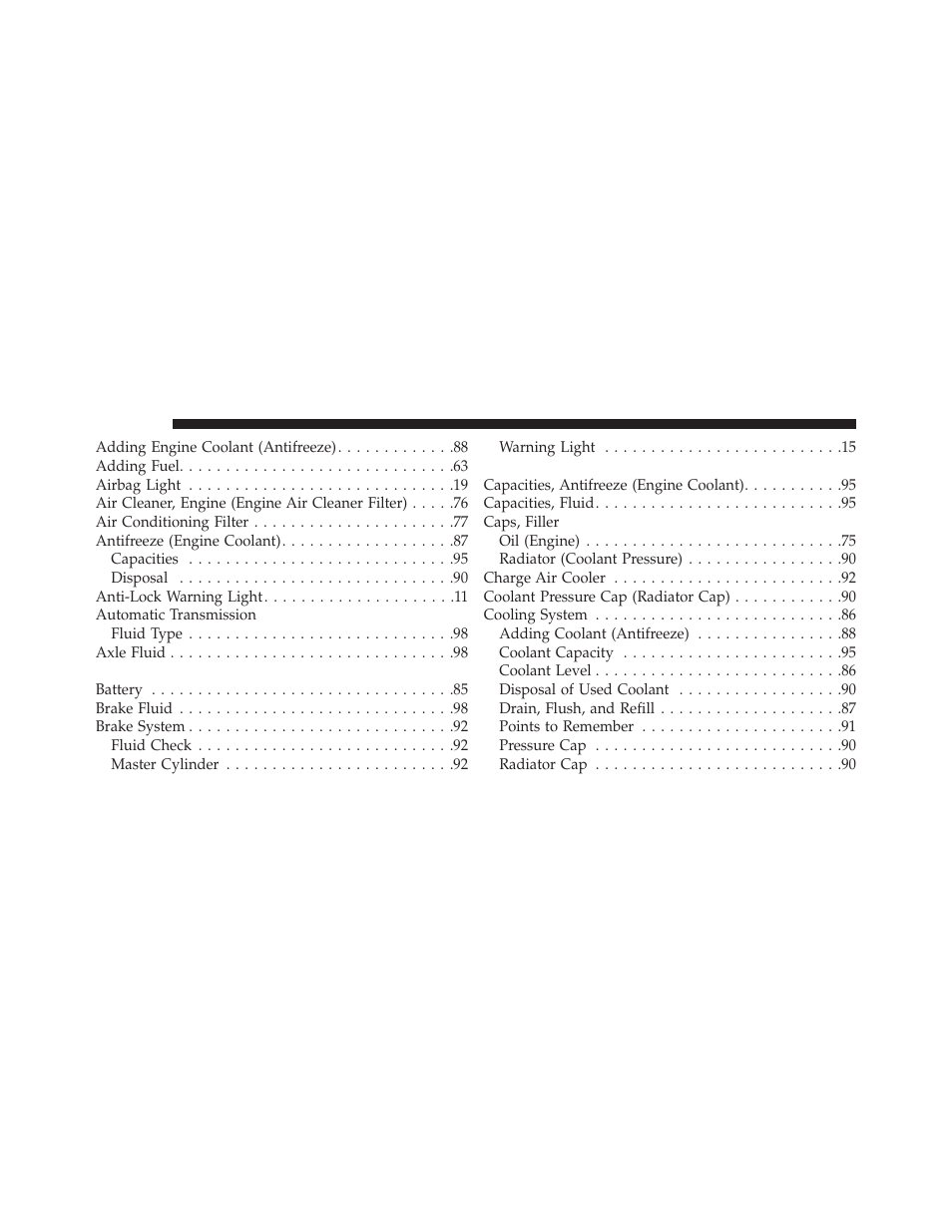 Jeep 2014 Grand Cherokee - Diesel Supplement User Manual | Page 112 / 118