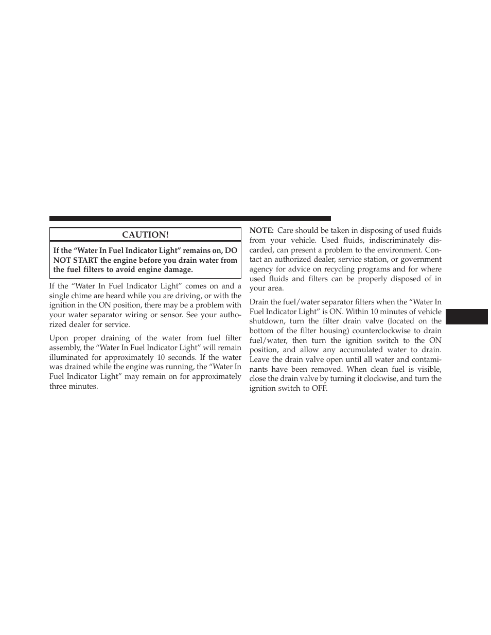 Jeep 2014 Grand Cherokee - Diesel Supplement User Manual | Page 83 / 118