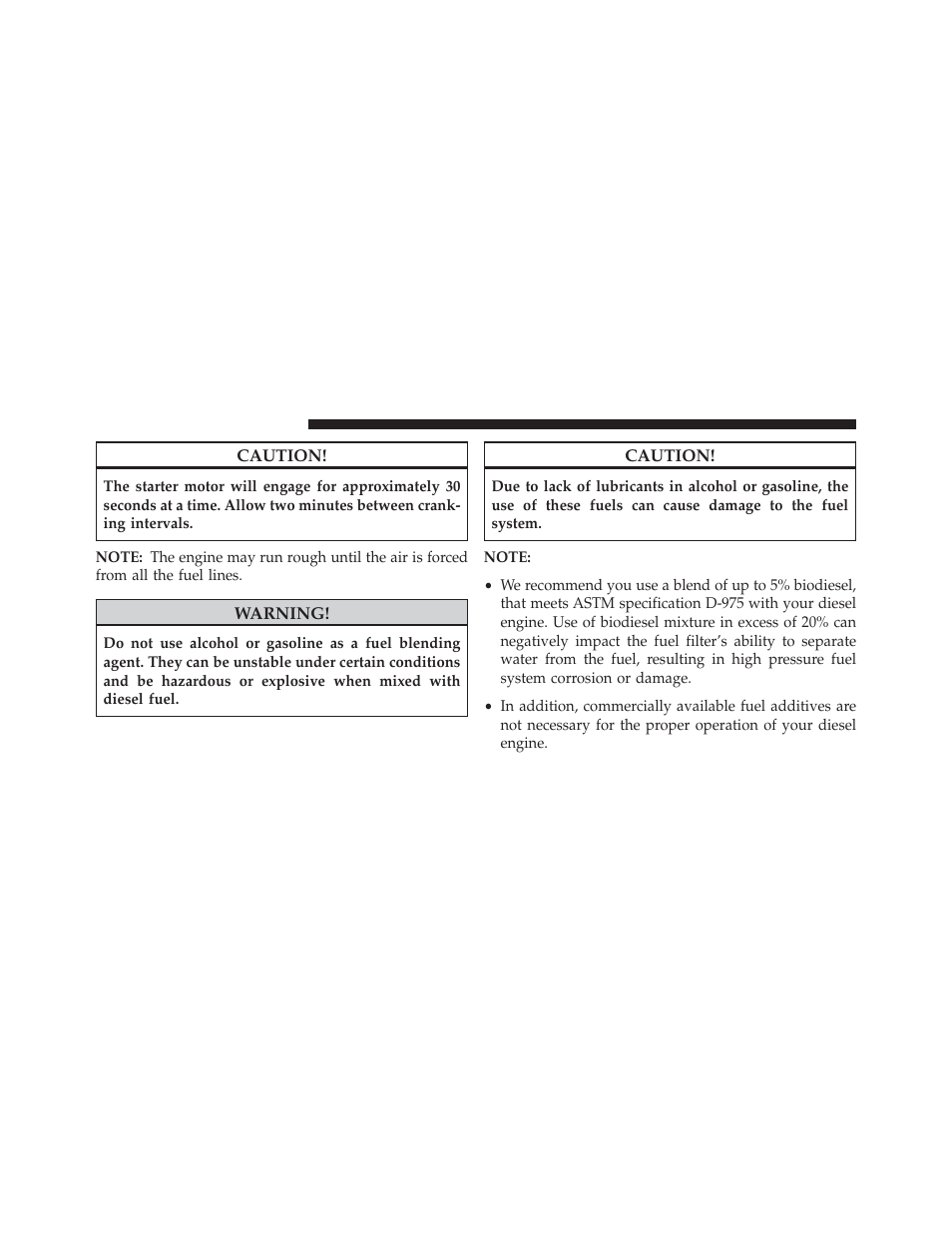 Jeep 2014 Grand Cherokee - Diesel Supplement User Manual | Page 86 / 118