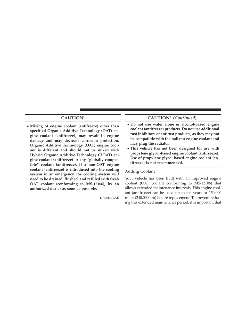 Adding coolant | Jeep 2014 Grand Cherokee - Diesel Supplement User Manual | Page 90 / 118