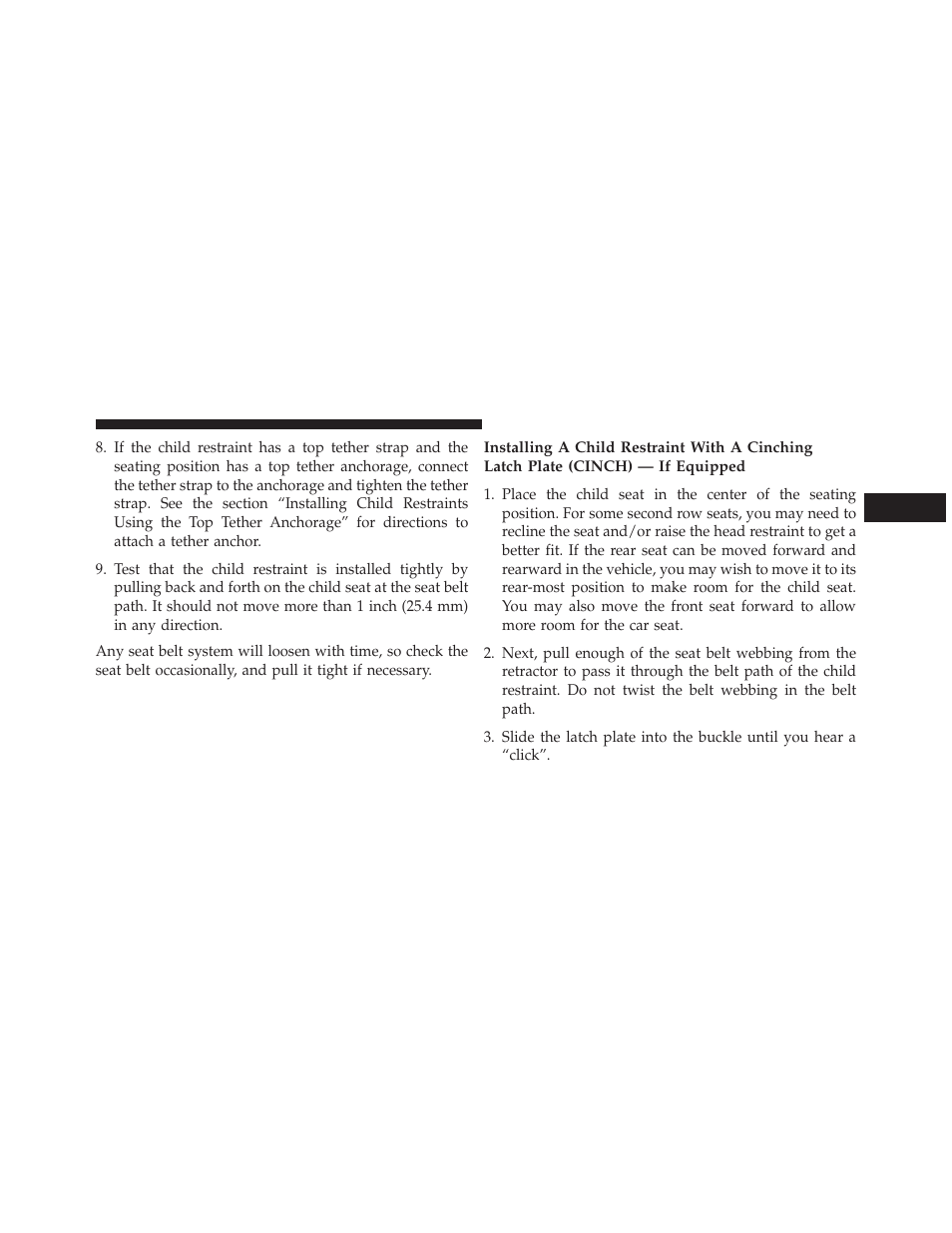 Jeep 2014 Grand Cherokee SRT - Owner Manual User Manual | Page 107 / 613