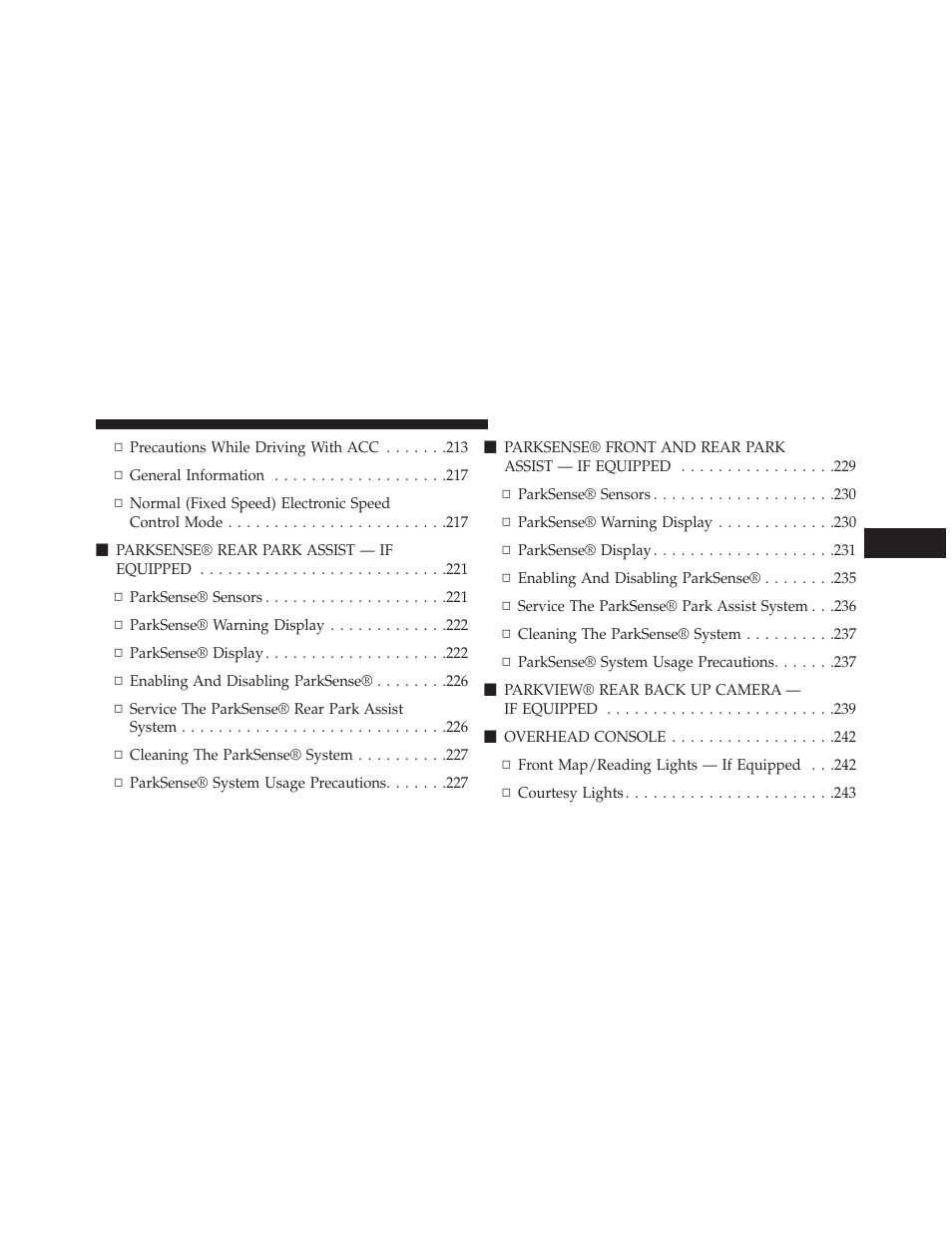 Jeep 2014 Grand Cherokee SRT - Owner Manual User Manual | Page 123 / 613
