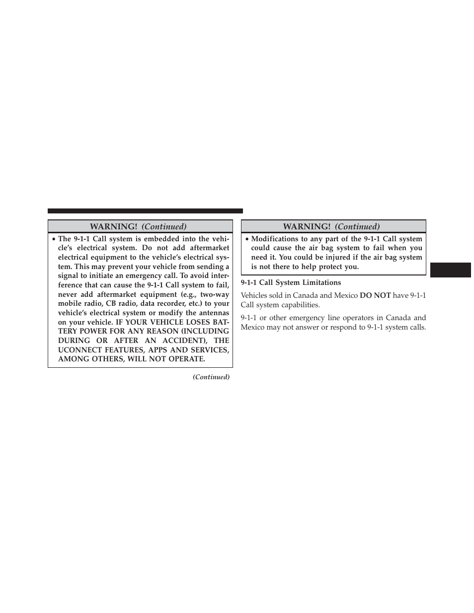 Jeep 2014 Grand Cherokee SRT - Owner Manual User Manual | Page 131 / 613