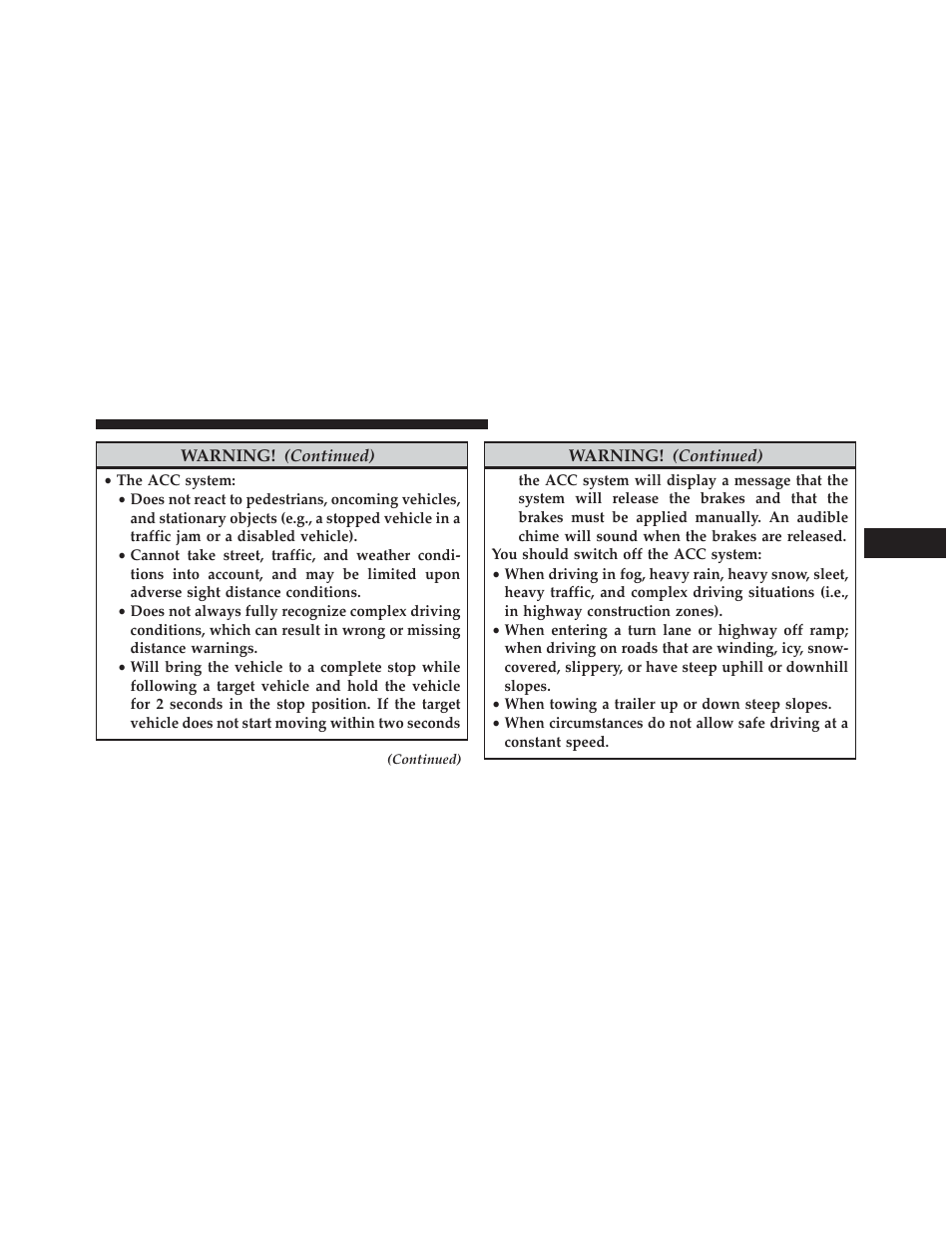 Jeep 2014 Grand Cherokee SRT - Owner Manual User Manual | Page 197 / 613