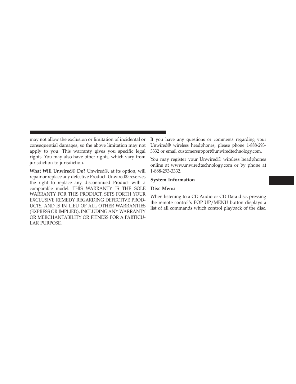 System information, Disc menu | Jeep 2014 Grand Cherokee SRT - Owner Manual User Manual | Page 357 / 613
