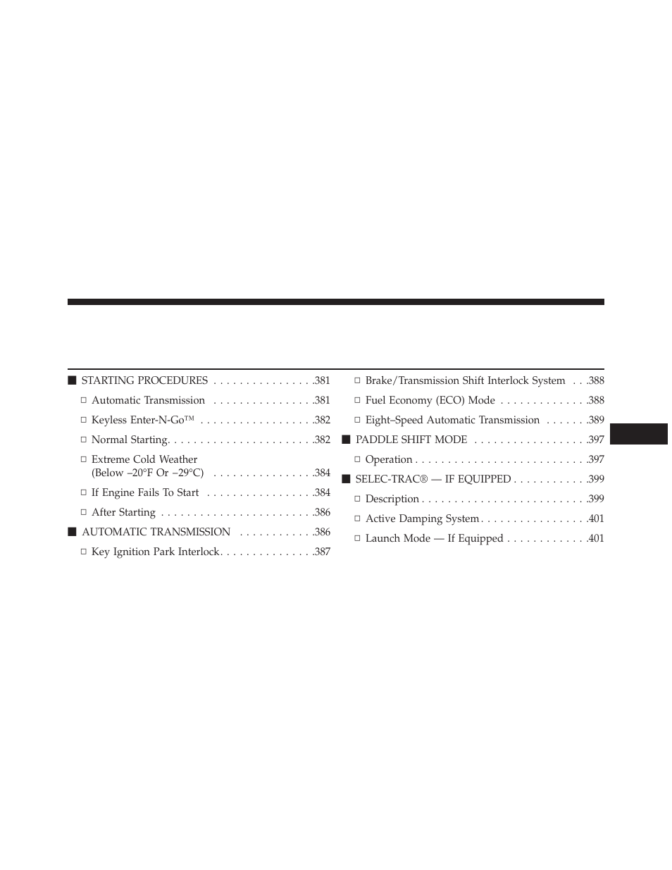 Jeep 2014 Grand Cherokee SRT - Owner Manual User Manual | Page 379 / 613