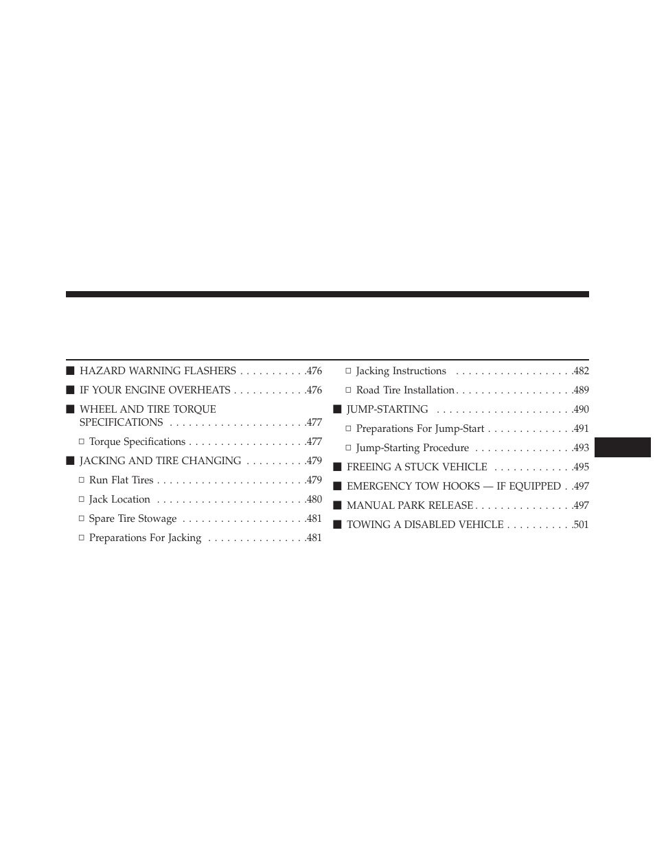 Jeep 2014 Grand Cherokee SRT - Owner Manual User Manual | Page 477 / 613