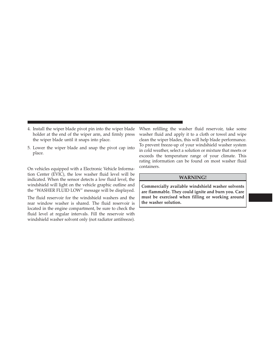 Adding washer fluid | Jeep 2014 Grand Cherokee SRT - Owner Manual User Manual | Page 523 / 613