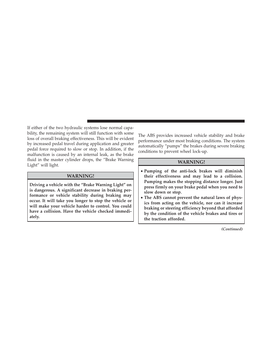 Anti-lock brake system (abs) | Jeep 2014 Patriot - Owner Manual User Manual | Page 362 / 568