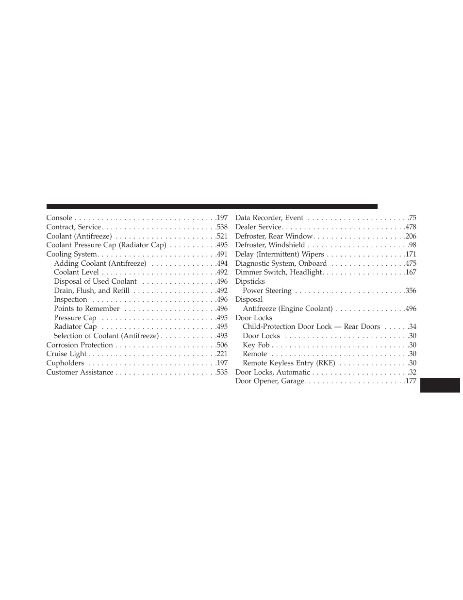 Jeep 2014 Patriot - Owner Manual User Manual | Page 551 / 568