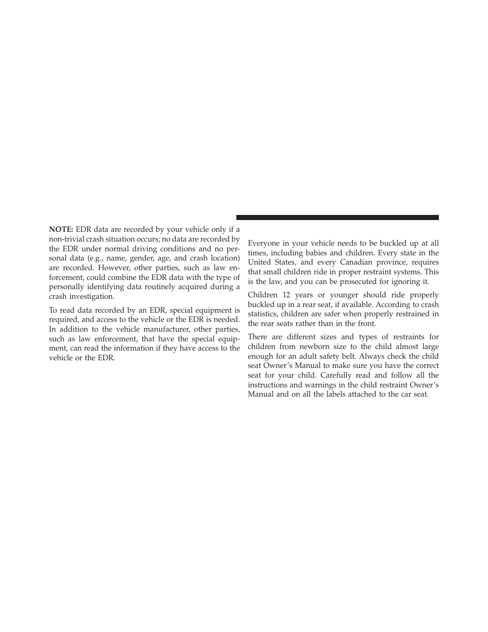Child restraints | Jeep 2014 Patriot - Owner Manual User Manual | Page 78 / 568