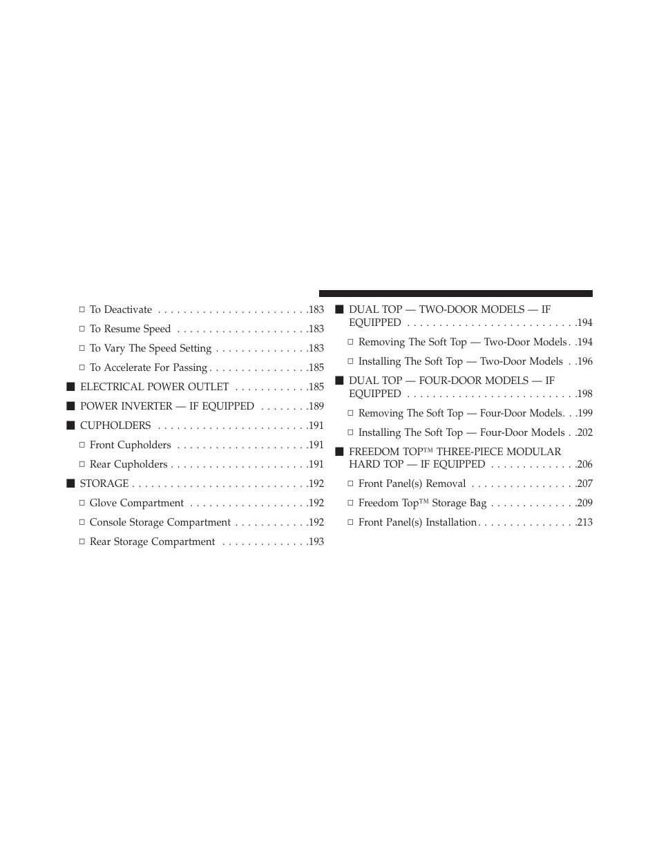 Jeep 2014 Wrangler - Owner Manual User Manual | Page 114 / 678
