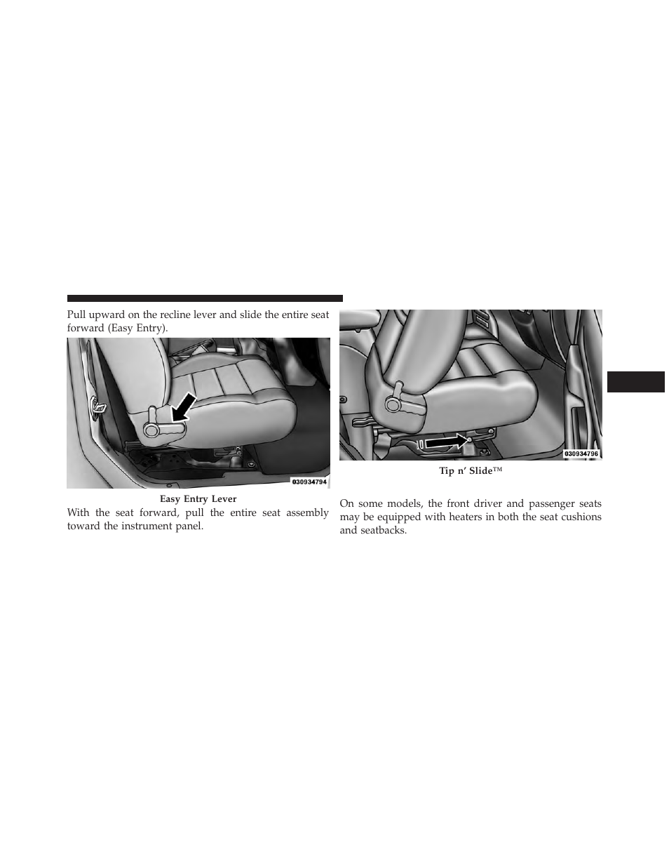 Heated seats — if equipped | Jeep 2014 Wrangler - Owner Manual User Manual | Page 163 / 678