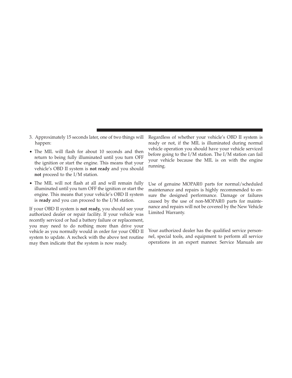 Replacement parts, Dealer service | Jeep 2014 Wrangler - Owner Manual User Manual | Page 584 / 678