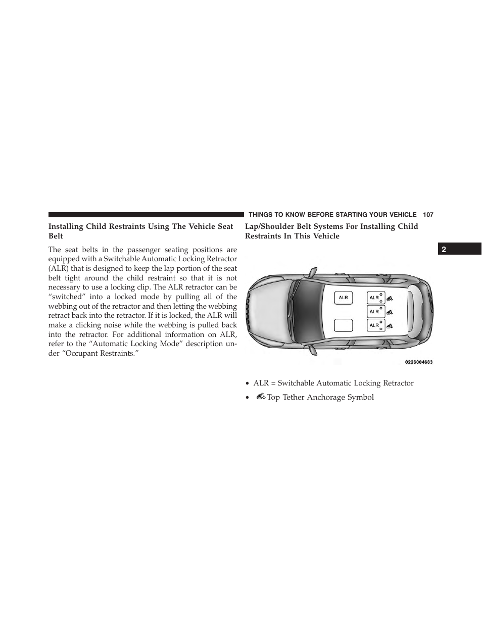 Jeep 2015 Cherokee - Owner Manual User Manual | Page 109 / 758