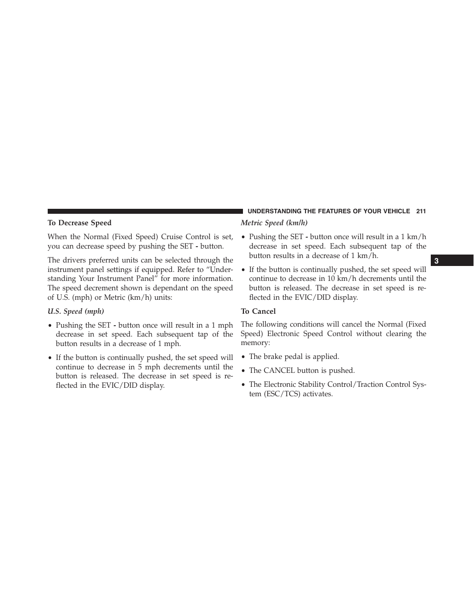 To cancel | Jeep 2015 Cherokee - Owner Manual User Manual | Page 213 / 758