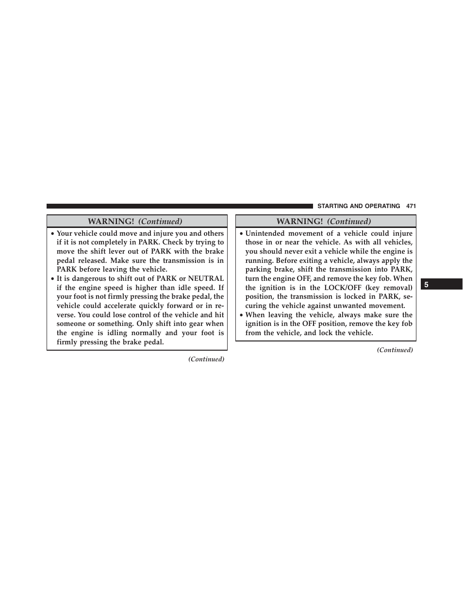 Jeep 2015 Cherokee - Owner Manual User Manual | Page 473 / 758