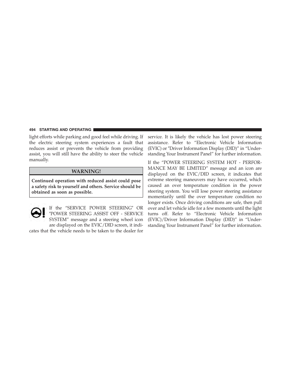 Jeep 2015 Cherokee - Owner Manual User Manual | Page 496 / 758
