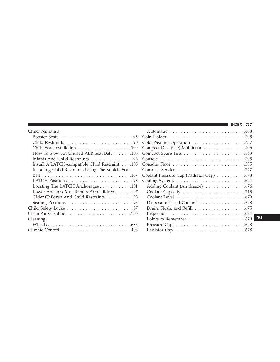 Jeep 2015 Cherokee - Owner Manual User Manual | Page 739 / 758