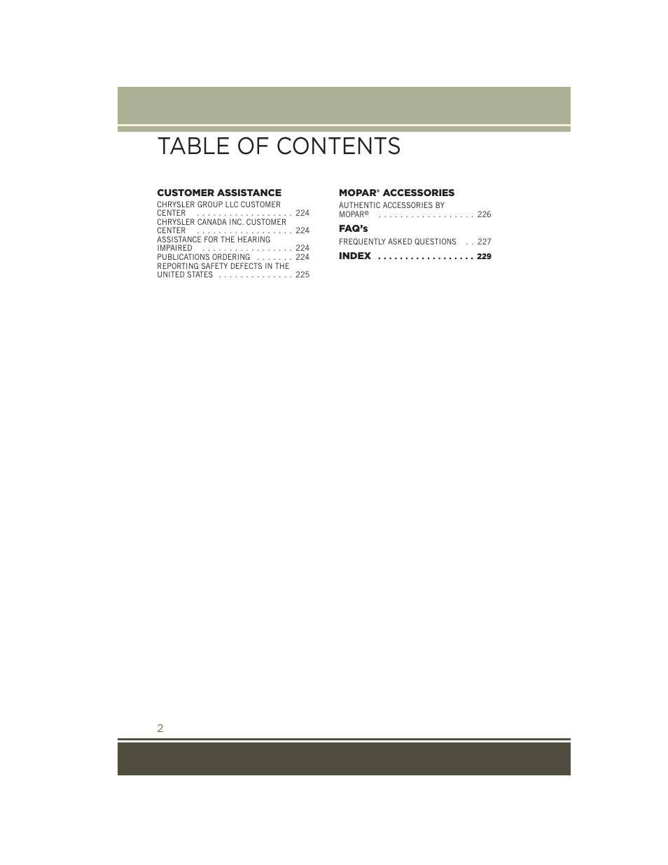 Jeep 2015 Cherokee - User Guide User Manual | Page 4 / 244