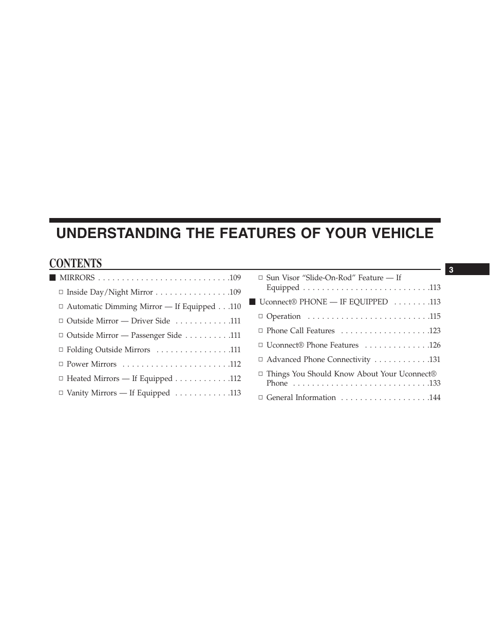 Jeep 2015 Compass - Owner Manual User Manual | Page 107 / 572