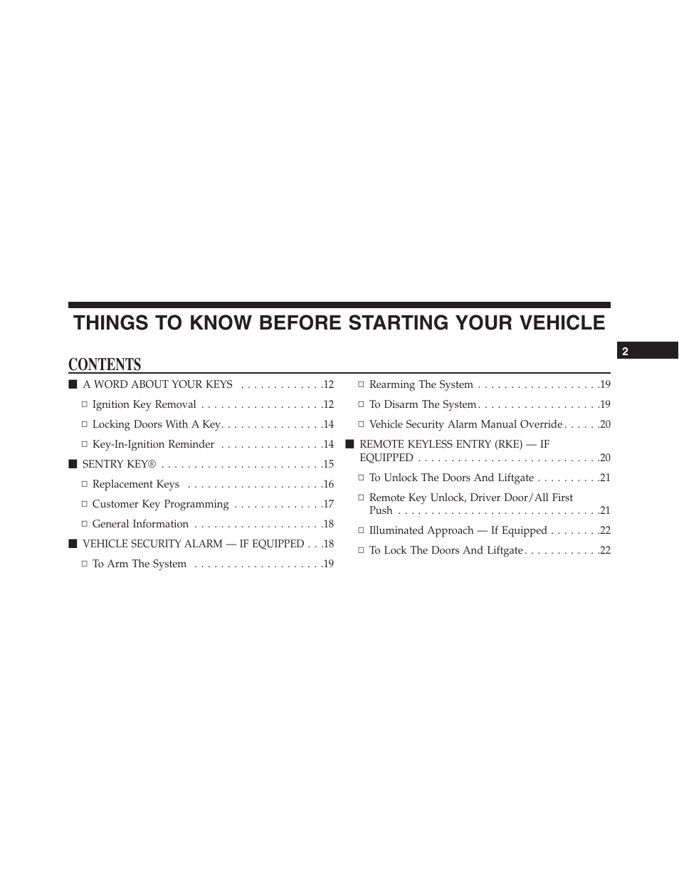 Jeep 2015 Compass - Owner Manual User Manual | Page 11 / 572