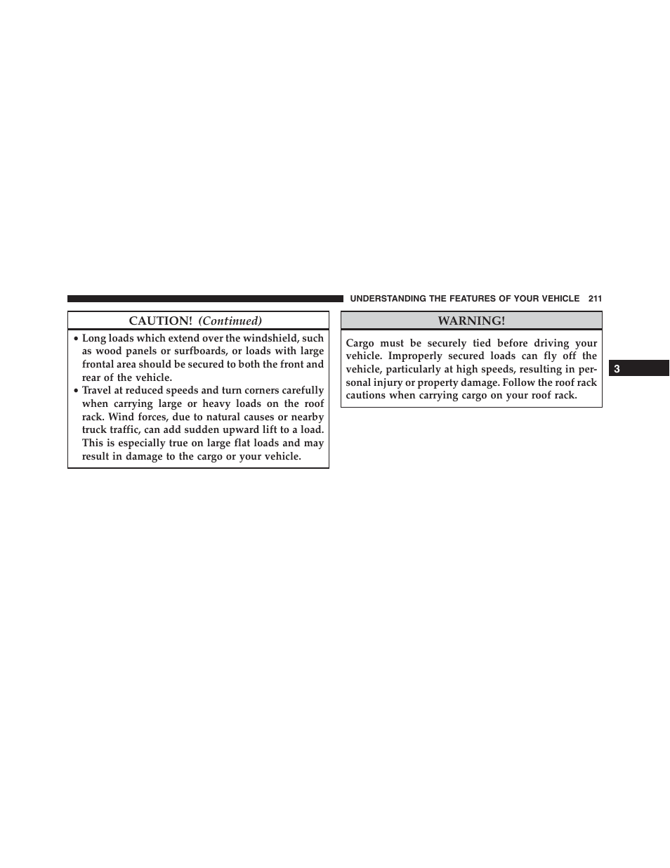 Jeep 2015 Compass - Owner Manual User Manual | Page 213 / 572