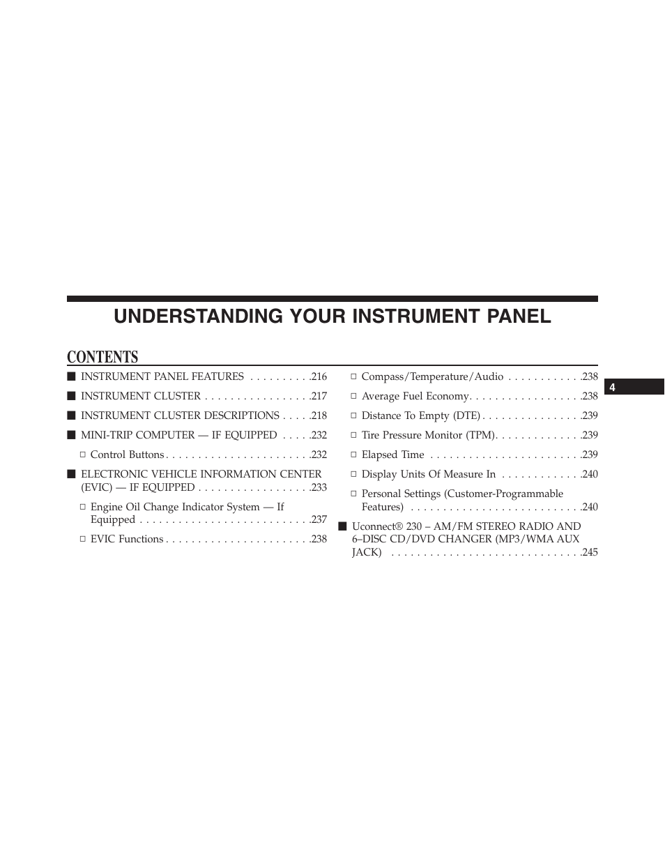 Jeep 2015 Compass - Owner Manual User Manual | Page 215 / 572