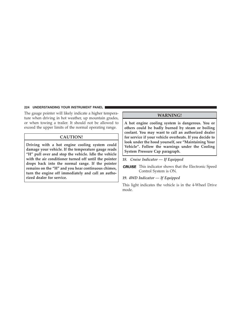 Jeep 2015 Compass - Owner Manual User Manual | Page 226 / 572