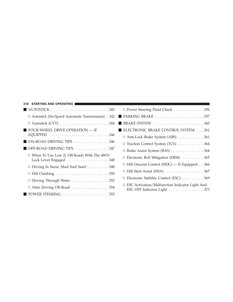 Jeep 2015 Compass - Owner Manual User Manual | Page 320 / 572