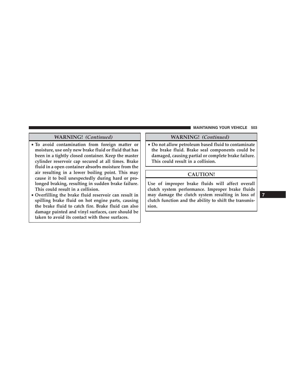 Jeep 2015 Compass - Owner Manual User Manual | Page 505 / 572